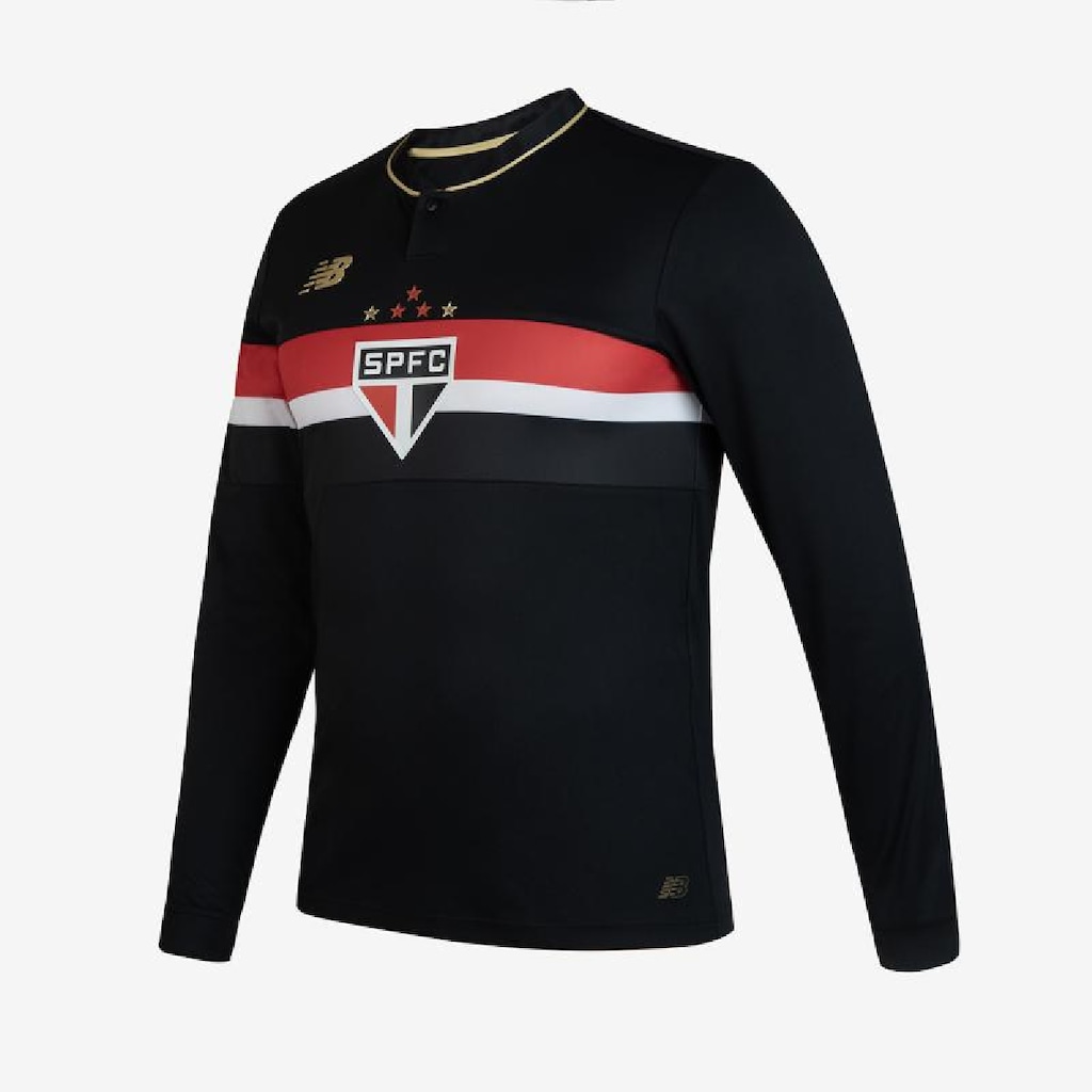 Imagem 2 do produto Camisa do São Paulo III 25/26 Torcedor Manga Longa New Balance Masculina