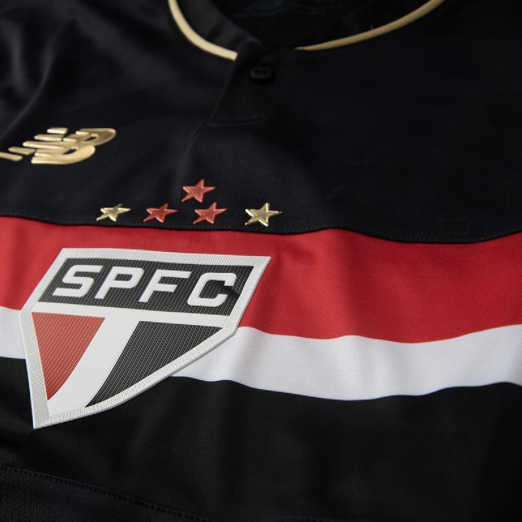 Imagem 3 do produto Camisa do São Paulo III 25/26 Torcedor Manga Longa New Balance Masculina