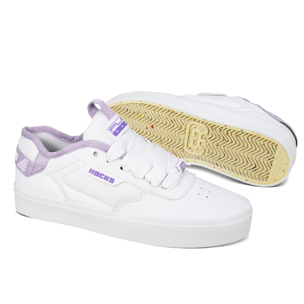 Imagem 2 do produto Tênis Hocks Flat Core Lilac Unissex
