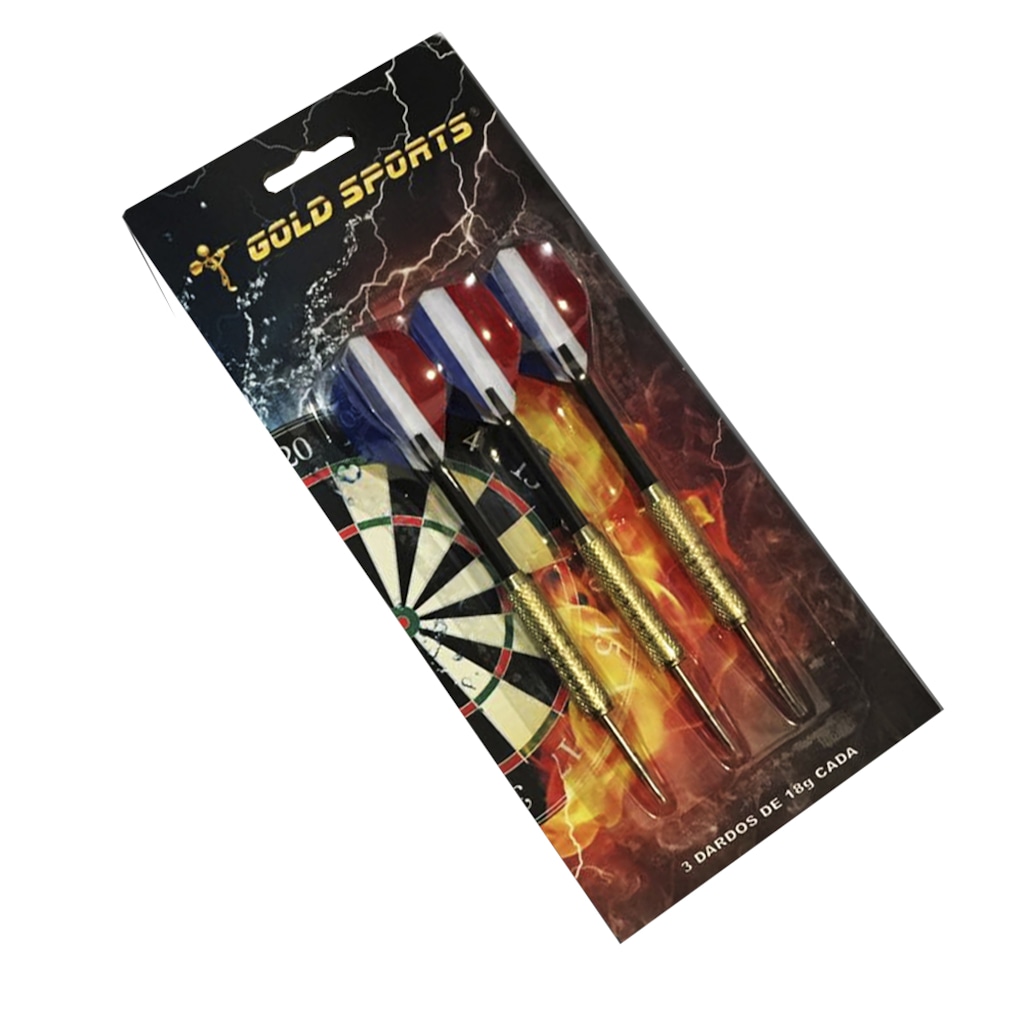 Imagem 2 do produto Kit de Dardos Gold Sports 18 gramas