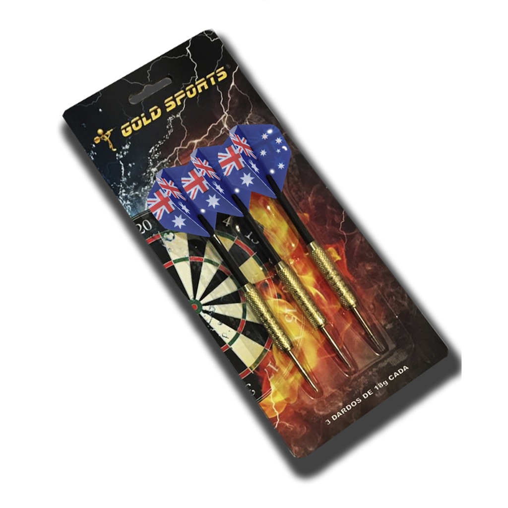 Imagem 2 do produto Kit de Dardos Gold Sports 18 gramas