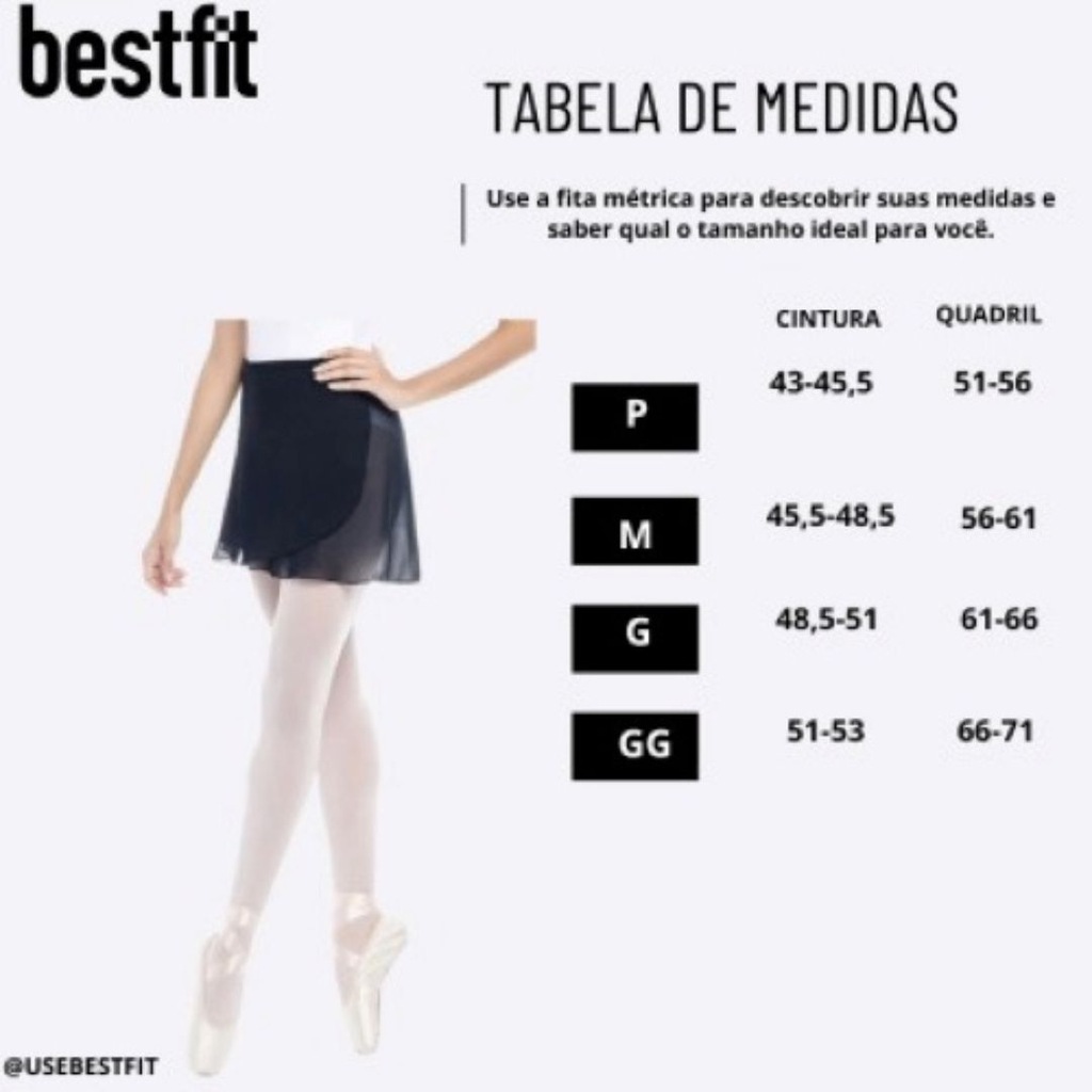 Imagem 3 do produto Saia Crepe Infantil Só Dança