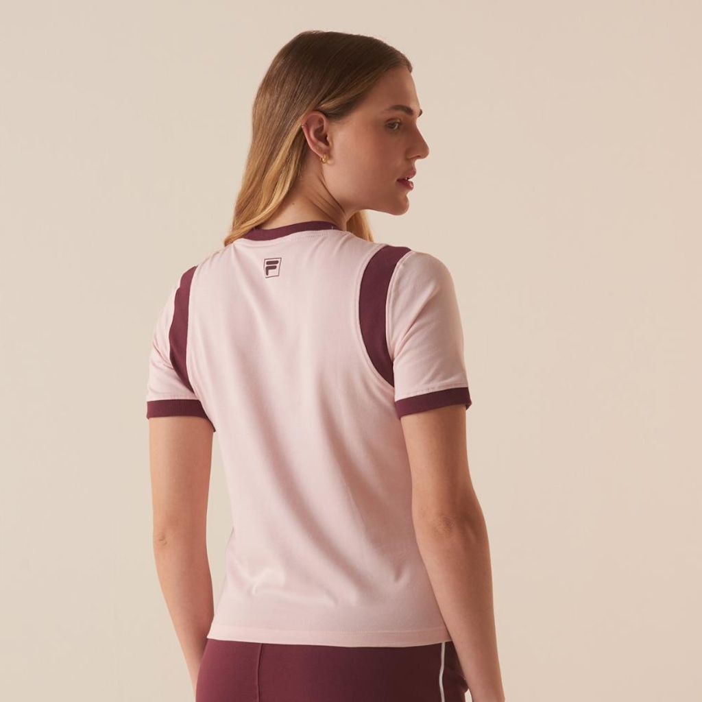 Imagem 2 do produto Blusa Fila Ribbed Letter Retro Feminina