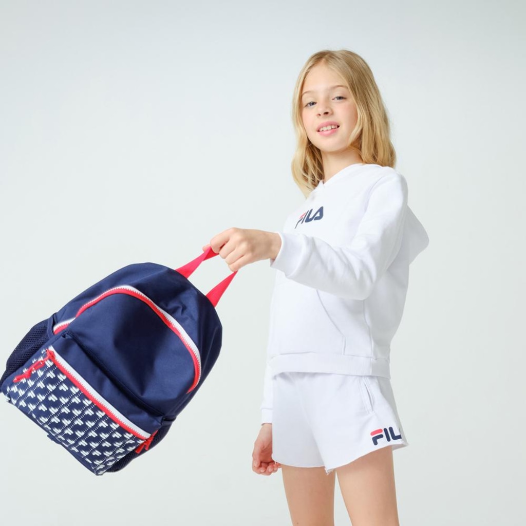 Imagem 3 do produto Blusão Com Capuz Fila Letter Infantil