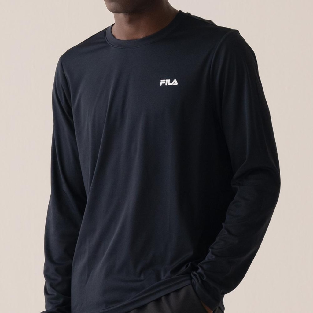 Imagem 4 do produto Camiseta Manga Longa Fila Basic Sports Masculina