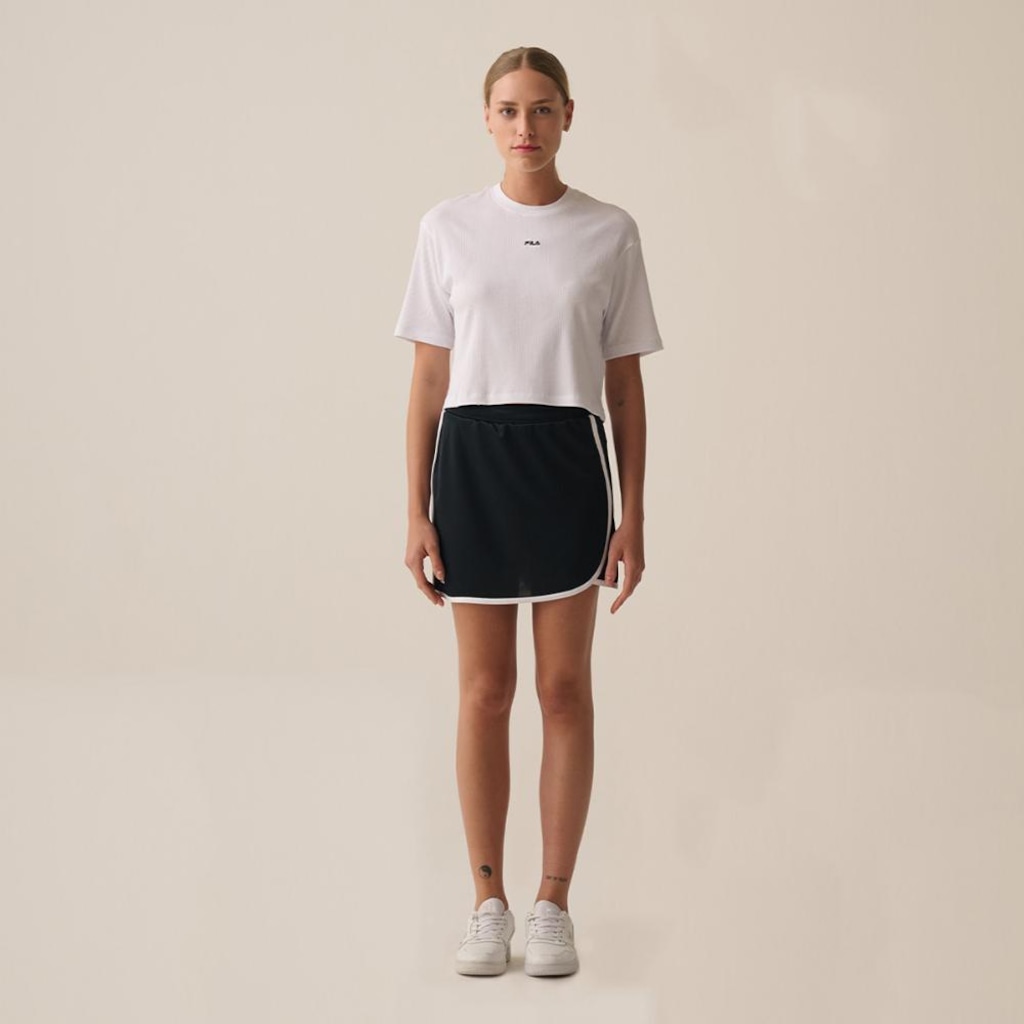 Imagem 3 do produto Camiseta Fila Comfort Canelada Feminina