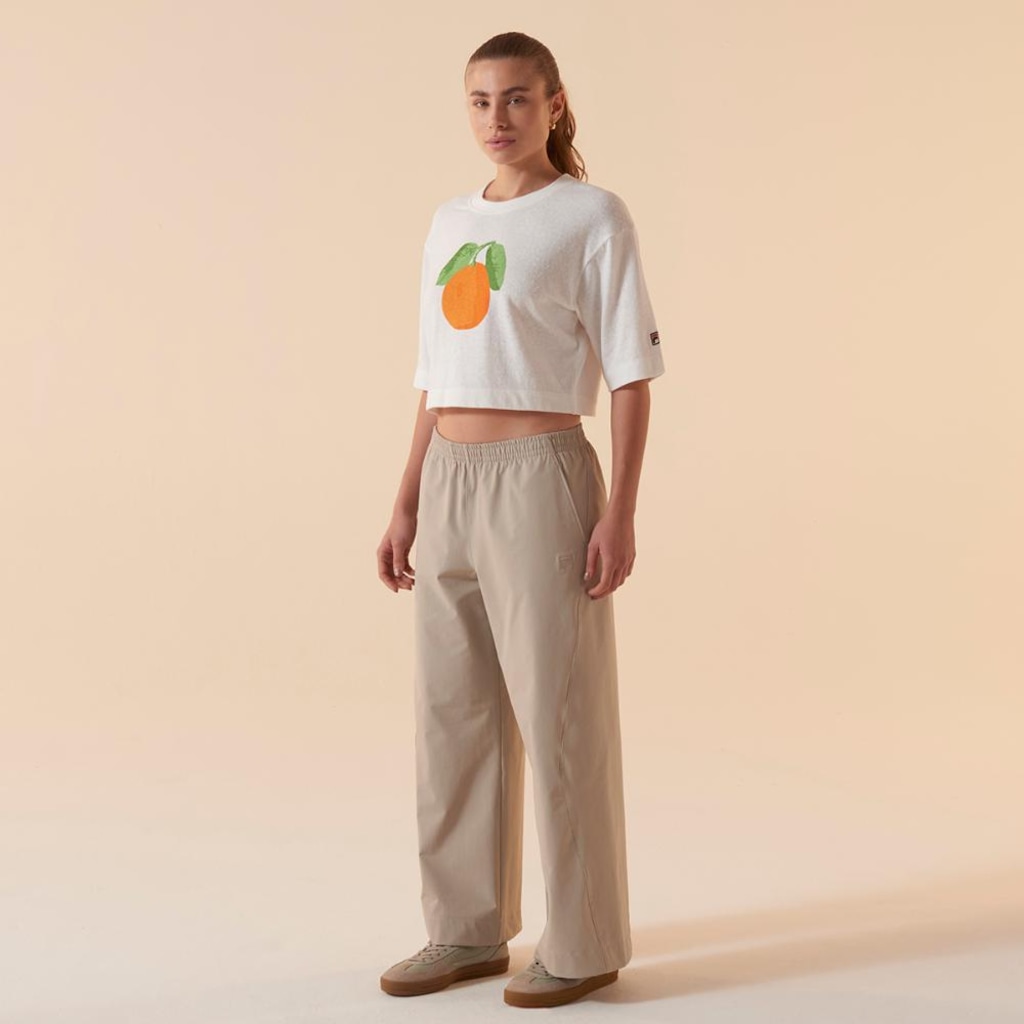 Imagem 3 do produto Camiseta Fila Oversized Orange Gt Feminina