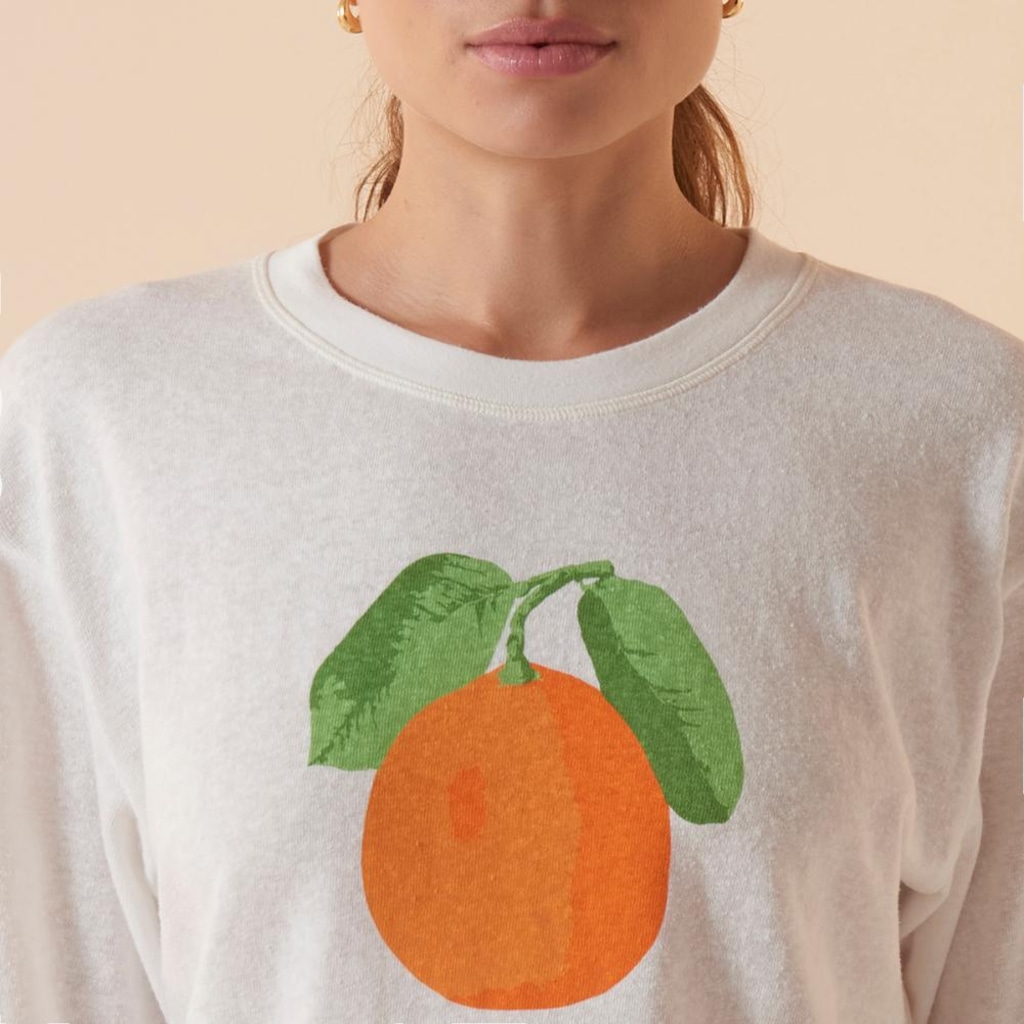 Imagem 5 do produto Camiseta Fila Oversized Orange Gt Feminina