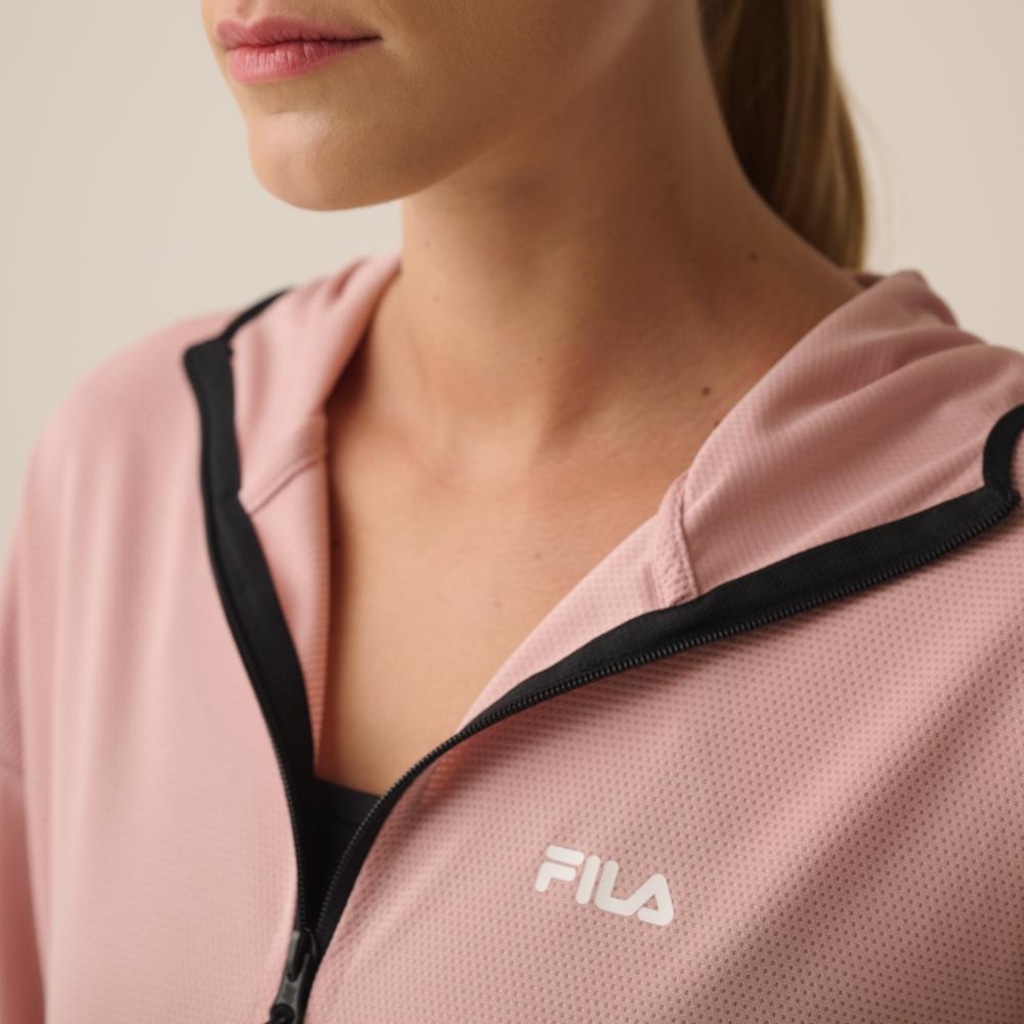 Imagem 4 do produto Jaqueta Fila Mix Mesh Flow Feminina