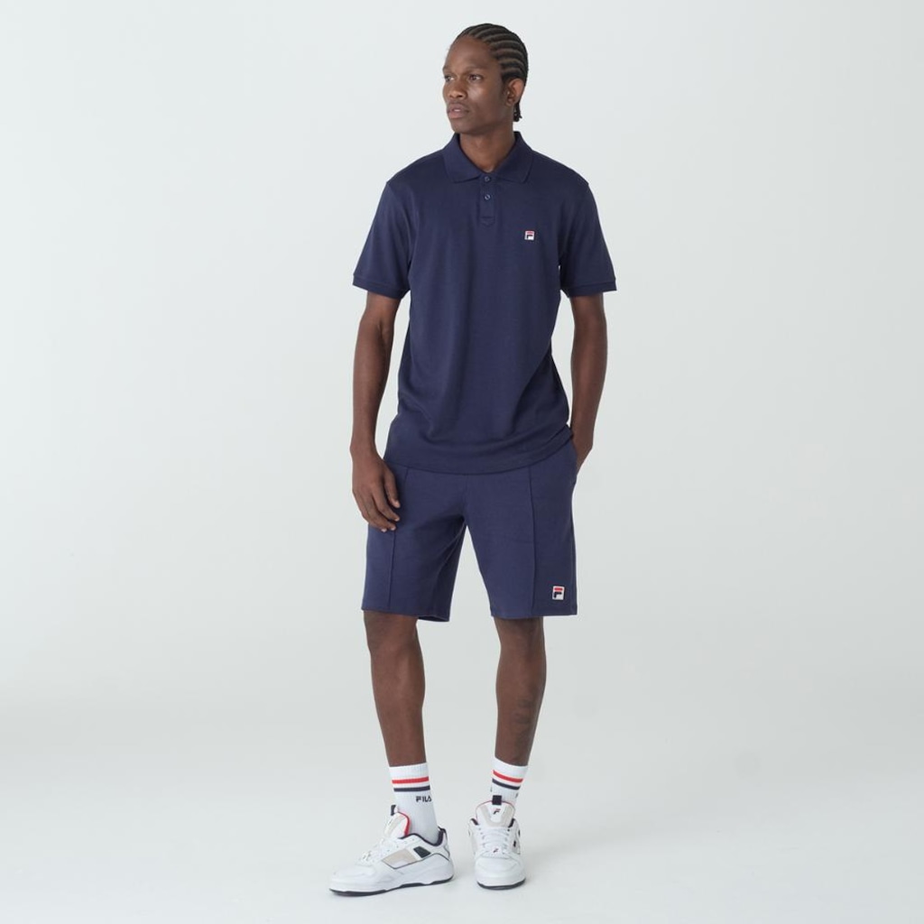 Imagem 3 do produto Camisa Polo Fila Italian Fit Pima Masculina