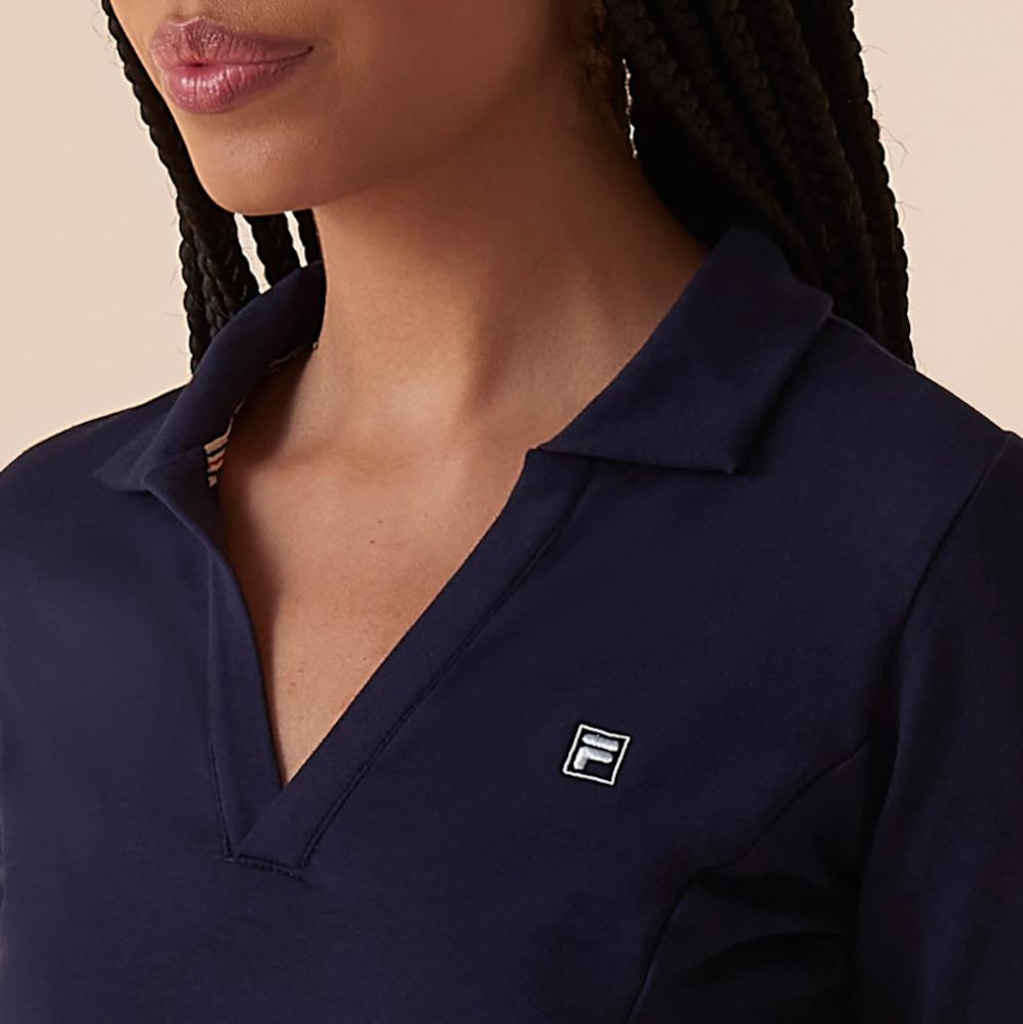 Imagem 4 do produto Camisa Polo Fila Ml Fit Letter Touch Feminina
