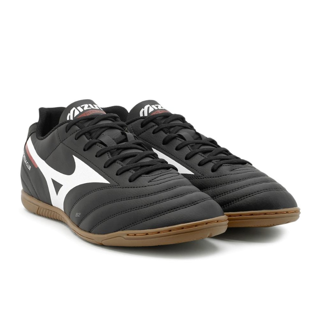 Imagem 3 do produto Chuteira Futsal Adulto Mizuno Morelia Club In + 3 Pares de Meias