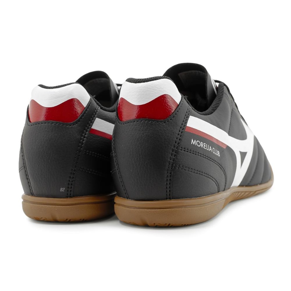 Imagem 5 do produto Chuteira Futsal Adulto Mizuno Morelia Club In + 3 Pares de Meias