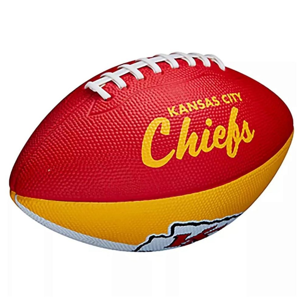 Imagem 3 do produto Bola de Futebol Americano Wilson Kansas City Chiefs Retrô
