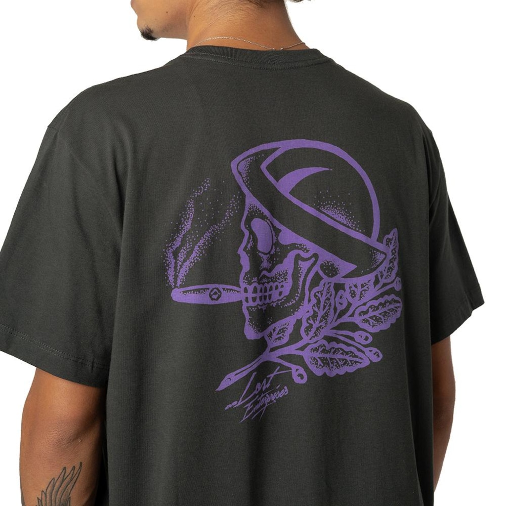 Imagem 4 do produto Camiseta Lost Skull Oversized SM26 Masculina