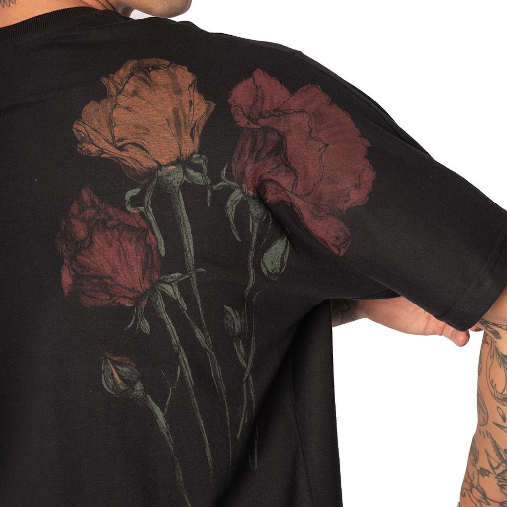 Imagem 4 do produto Camiseta MCD Dead Flowers SM26 Masculina