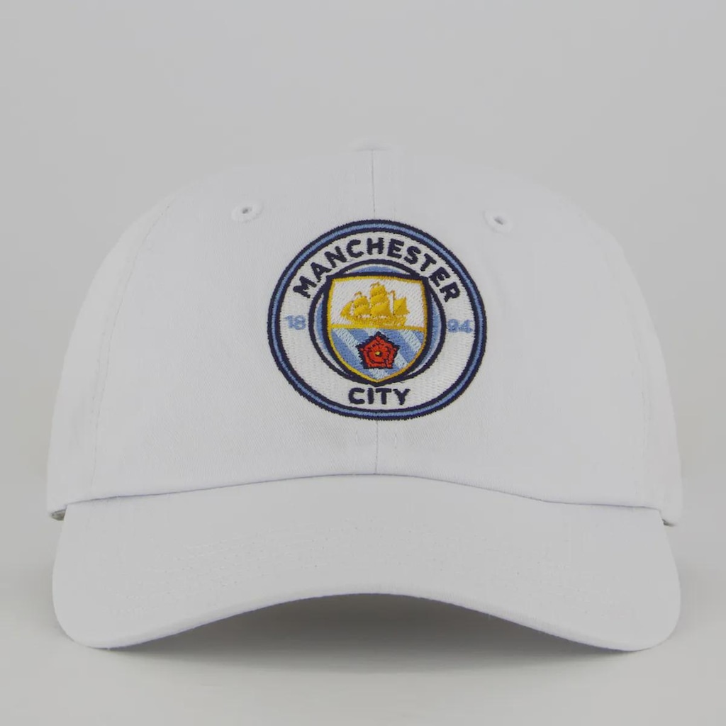 Imagem 2 do produto Boné Aba Curva Manchester City 6 Gomos Unissex FutFanatics