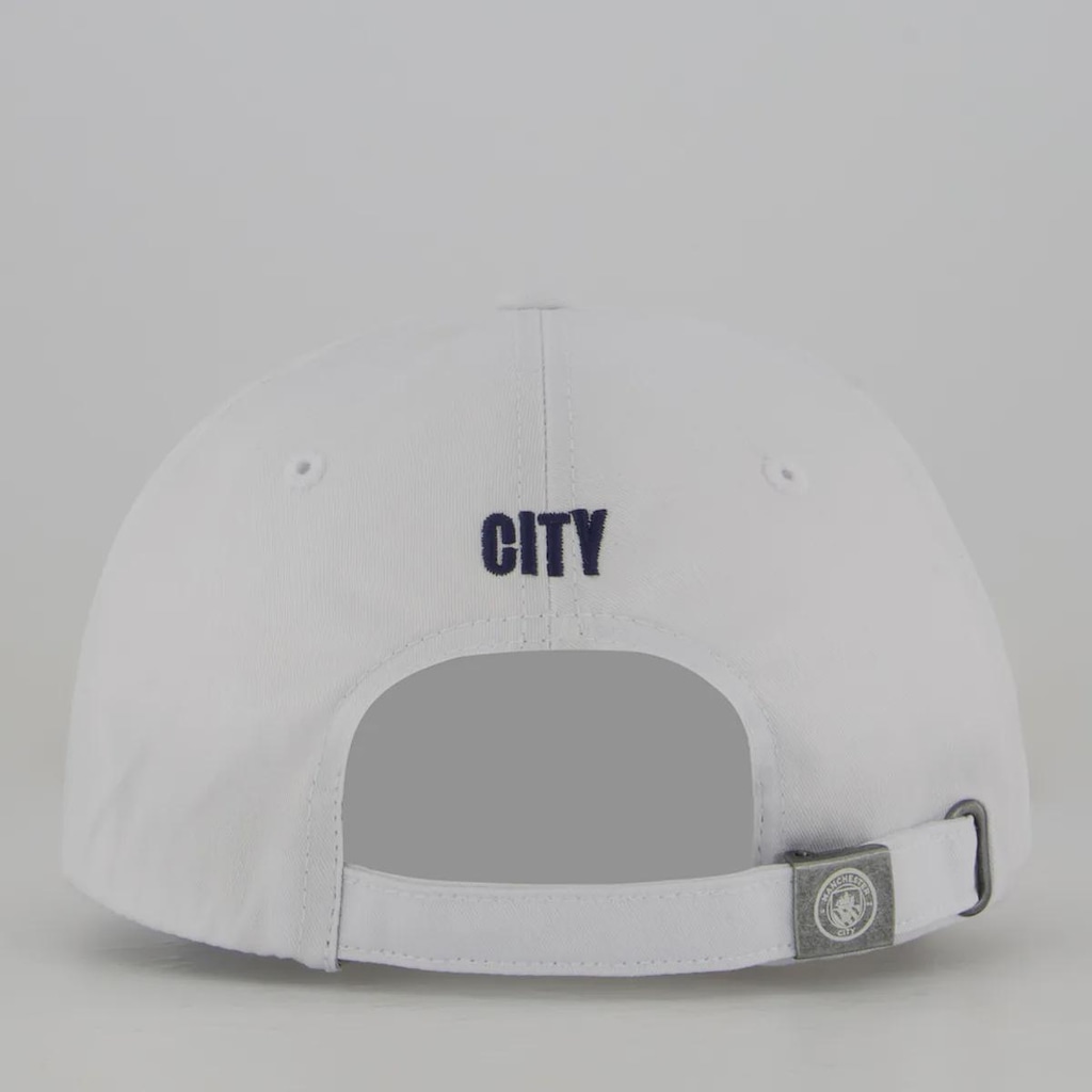 Imagem 3 do produto Boné Aba Curva Manchester City 6 Gomos Unissex FutFanatics