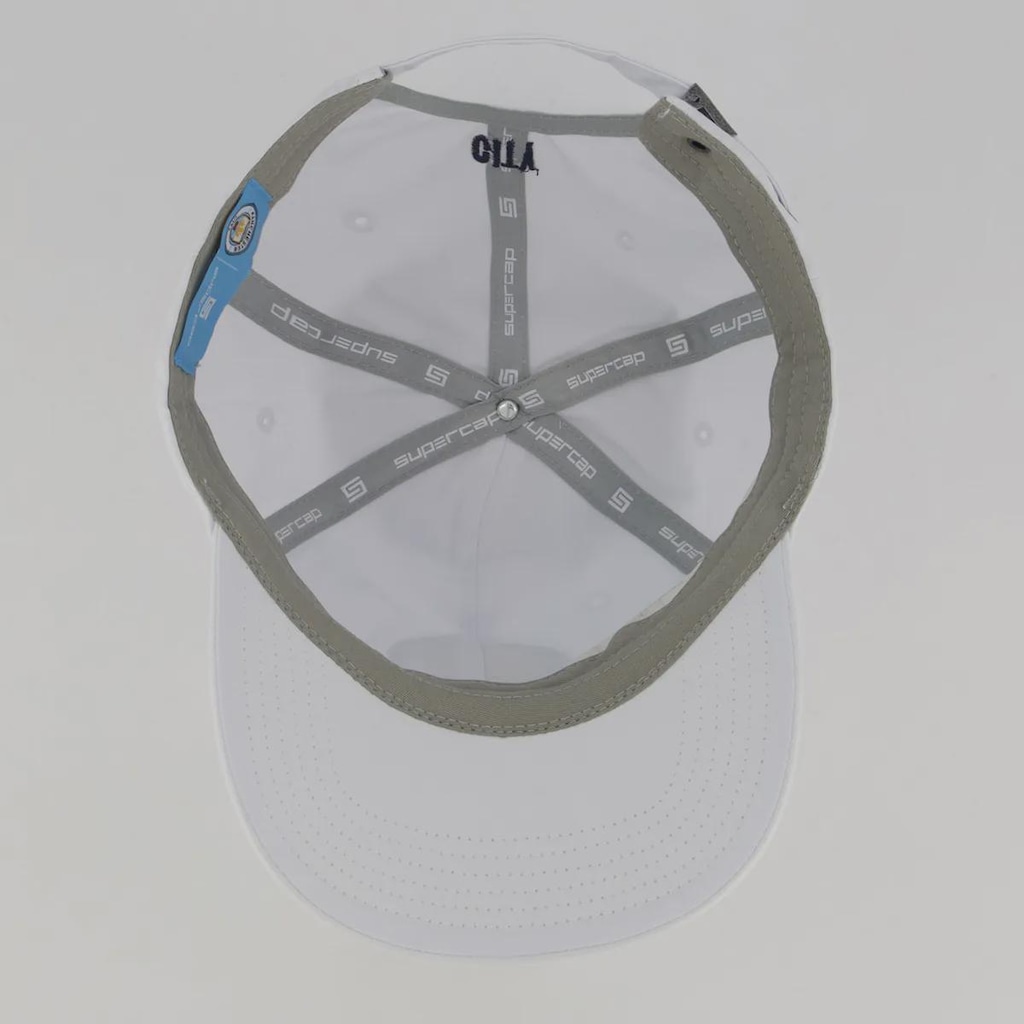 Imagem 4 do produto Boné Aba Curva Manchester City 6 Gomos Unissex FutFanatics