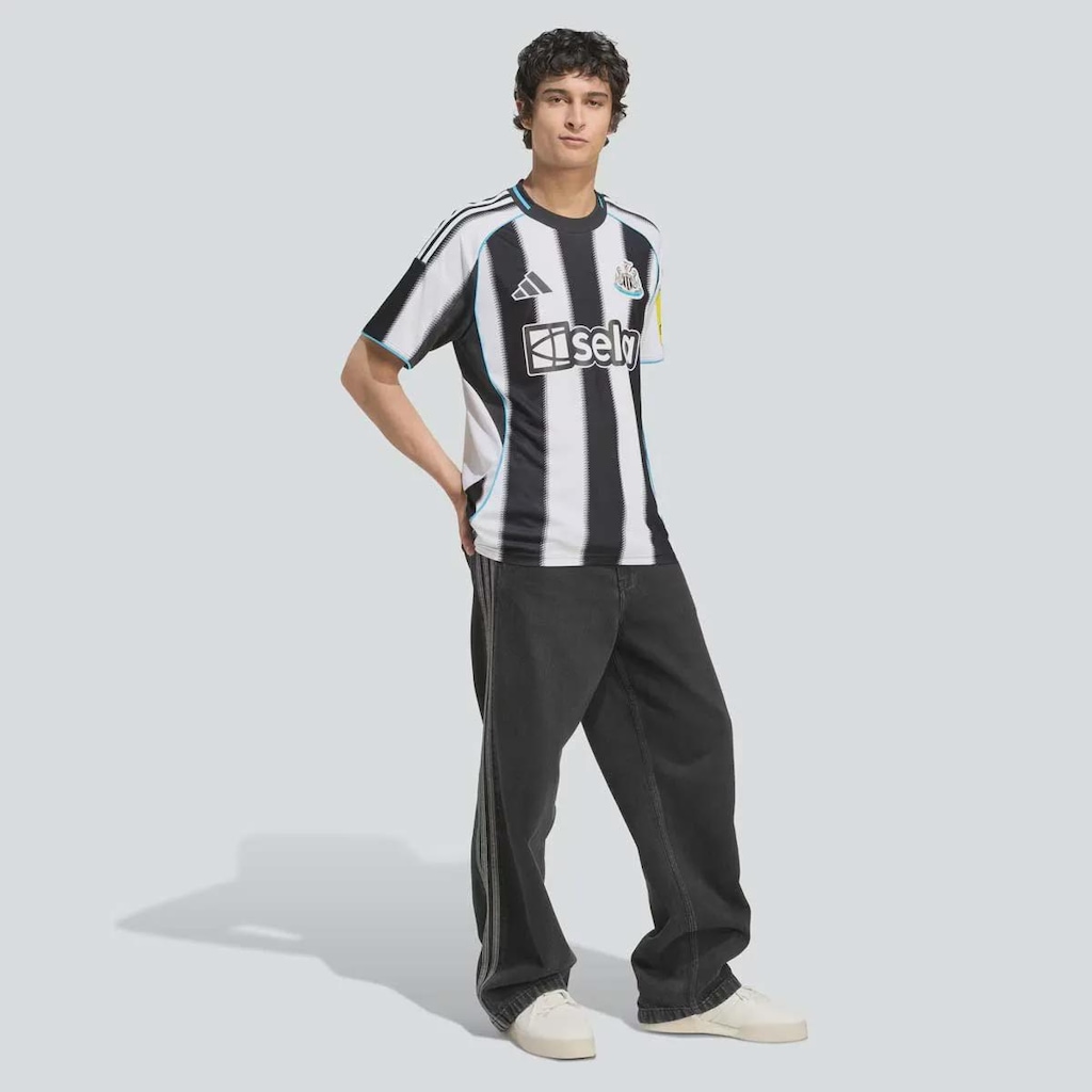 Imagem 3 do produto Camiseta Newcastle United 25/26 Home adidas Masculina