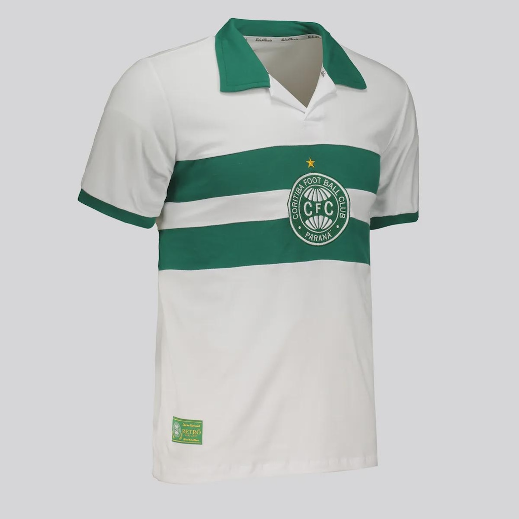 Imagem 2 do produto Camiseta Do Coritiba Retrô 1995 Masculina FutFanatics