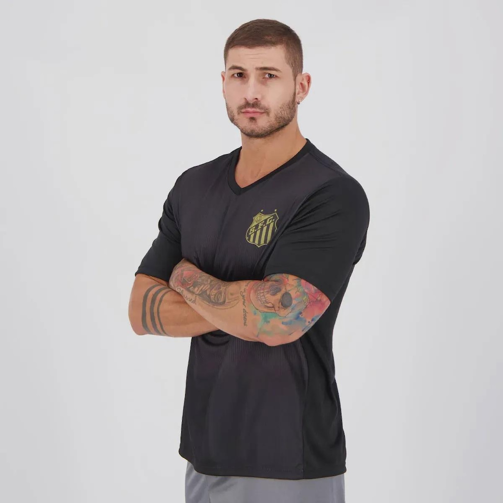 Imagem 4 do produto Camiseta Do Santos Neymar JR 10 Parrot Masculina FutFanatics