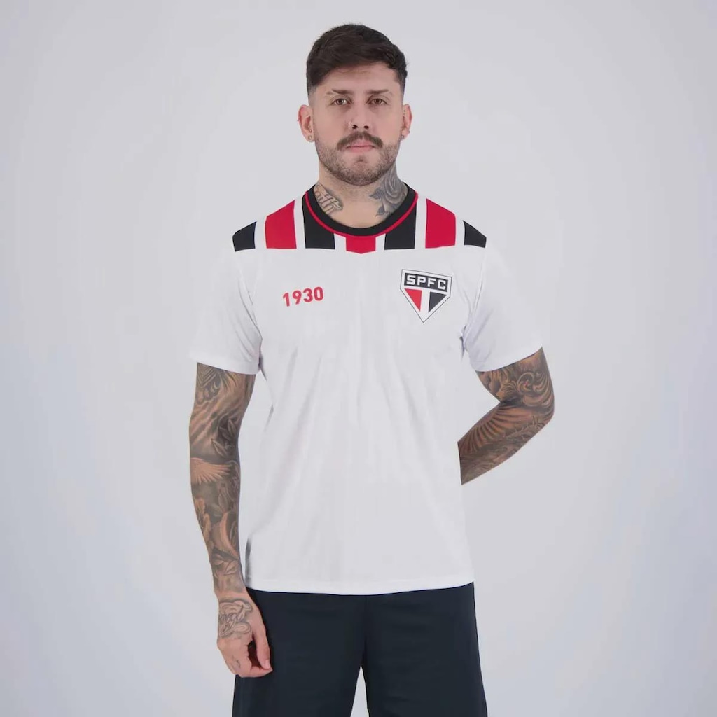 Imagem 2 do produto Camiseta São Paulo Calleri 9 Amago Masculina FutFanatics