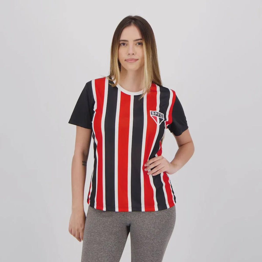 Imagem 2 do produto Camiseta São Paulo Calleri 9 Change Feminina FutFanatics