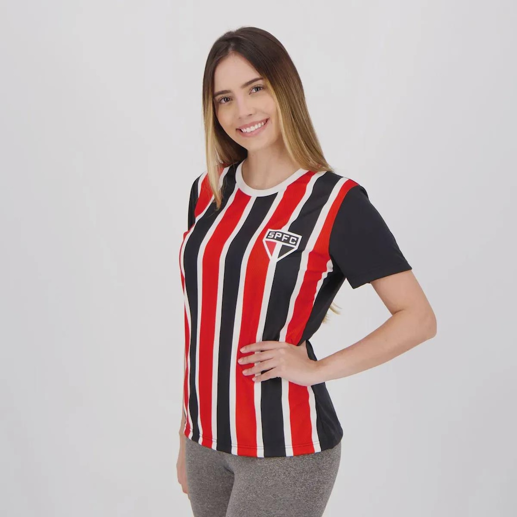 Imagem 4 do produto Camiseta São Paulo Calleri 9 Change Feminina FutFanatics
