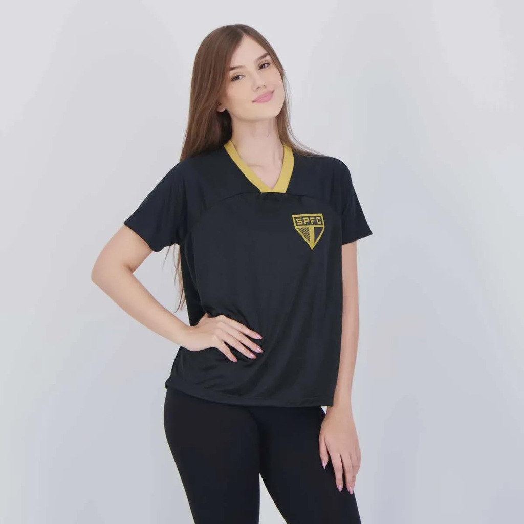 Imagem 3 do produto Camiseta São Paulo Calleri 9 Principio Feminina FutFanatics