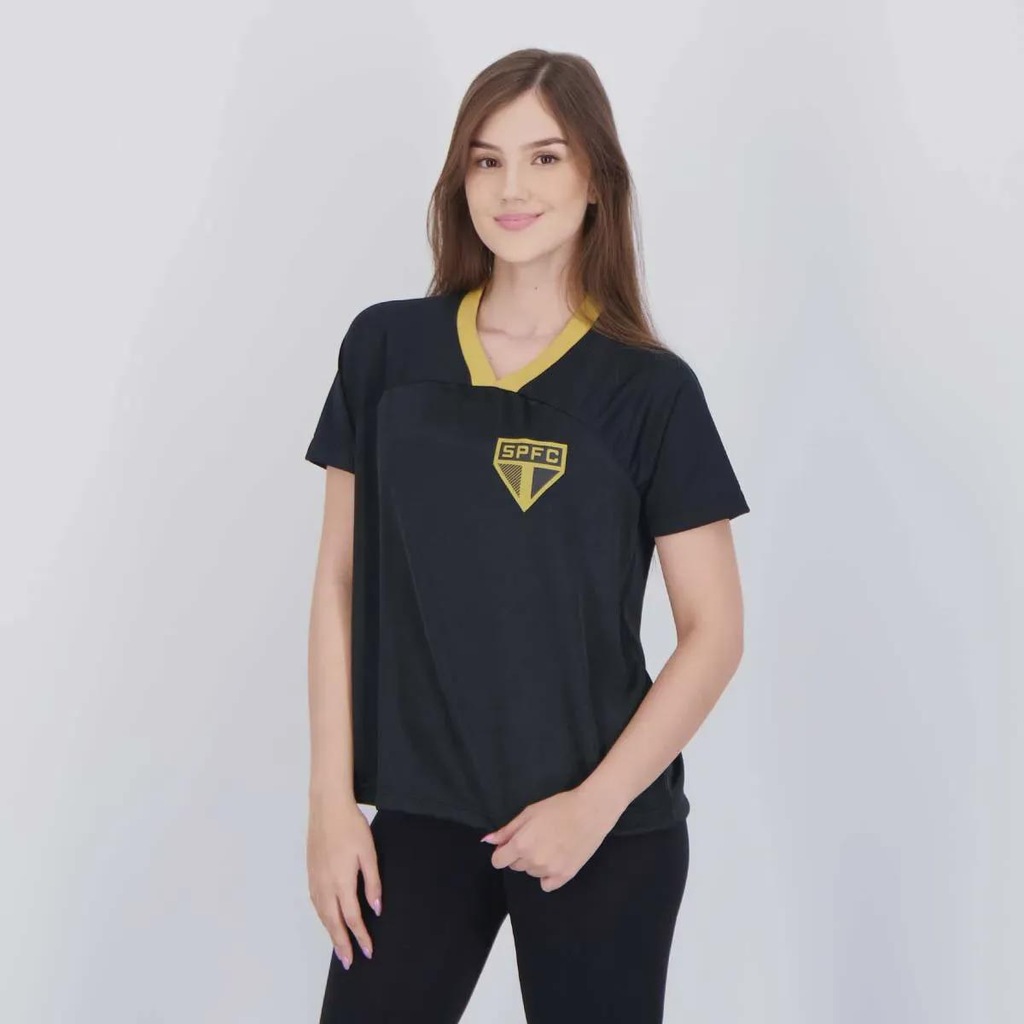 Imagem 4 do produto Camiseta São Paulo Calleri 9 Principio Feminina FutFanatics