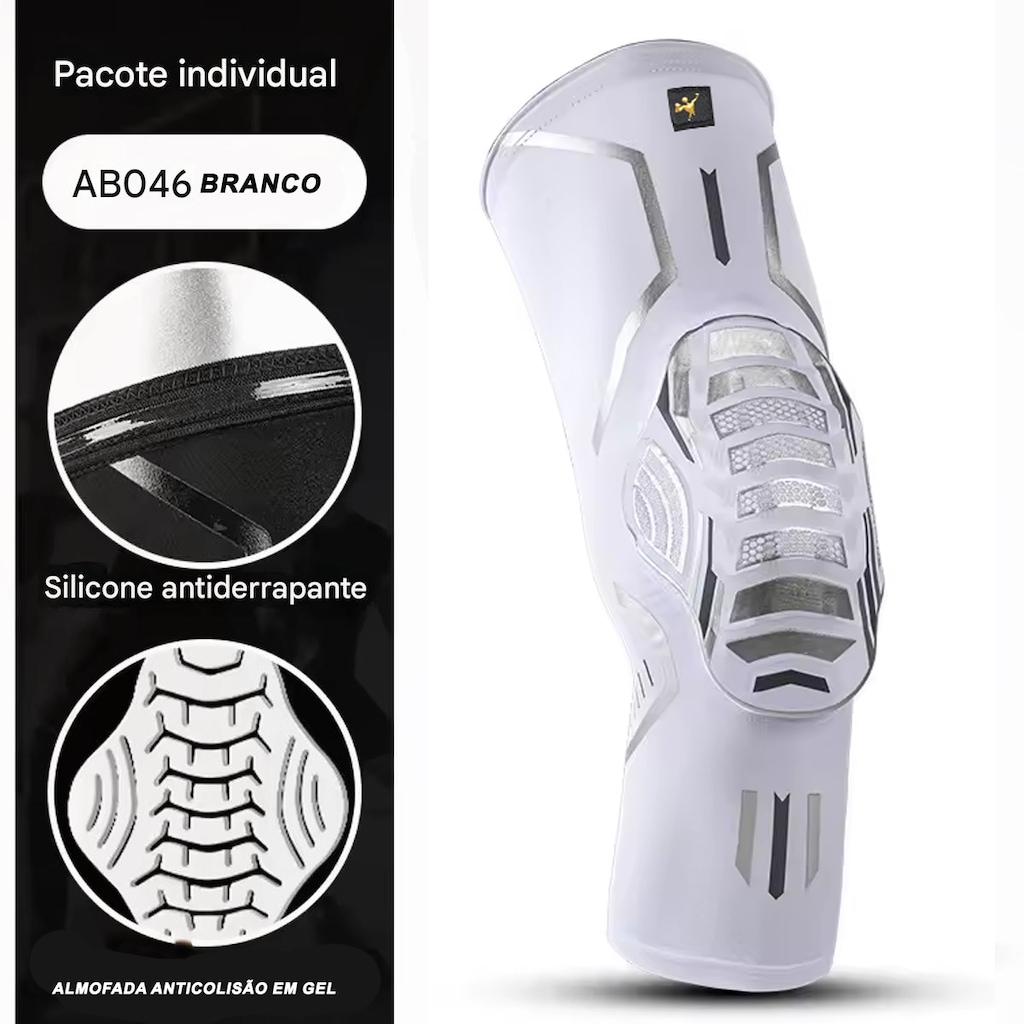 Imagem 2 do produto Joelheira Elástica Gold Sports de Proteção e Estabilidade