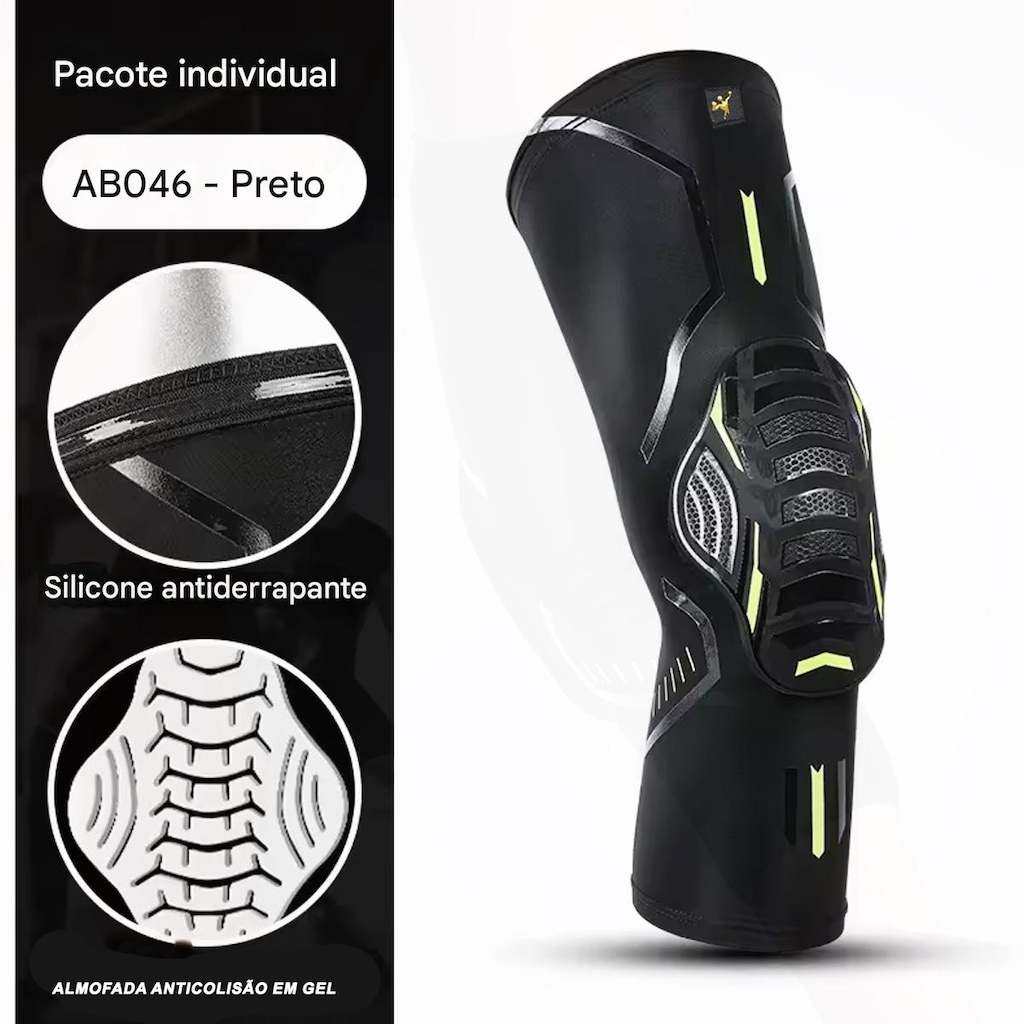 Imagem 2 do produto Joelheira Elástica Gold Sports de Proteção e Estabilidade