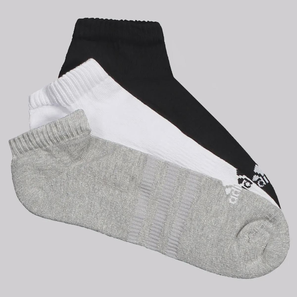 Imagem 2 do produto Meia Cano Baixo adidas SPW Unissex - 9 pares