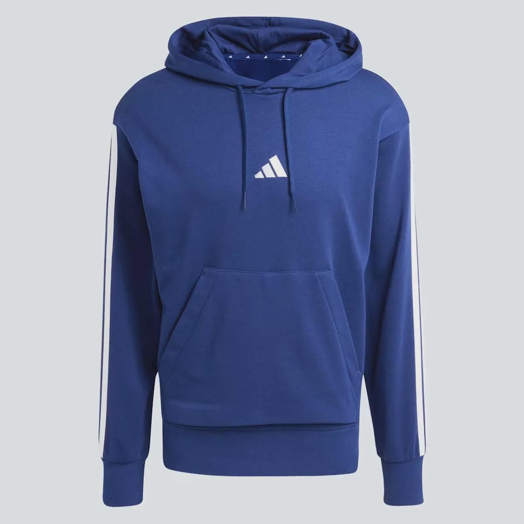 Imagem 5 do produto Blusa de Moletom adidas Essentials 3 Stripes com Capuz Masculina