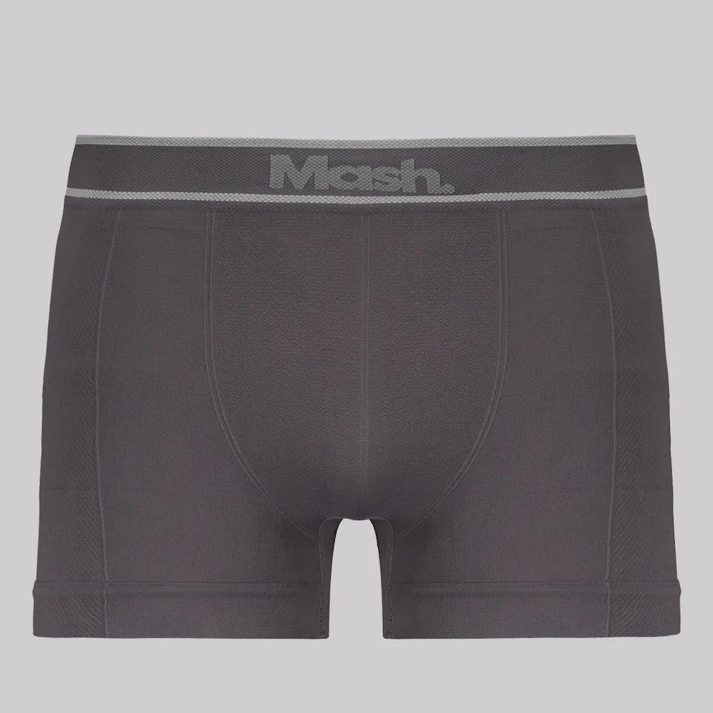 Imagem 2 do produto Cueca Boxer Mash Sem Costura - 4 unidades - Adulto