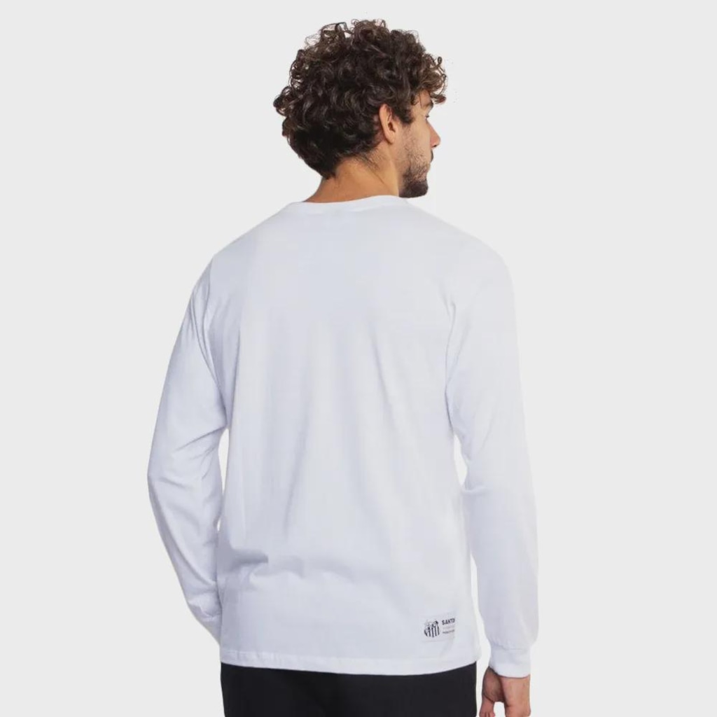 Imagem 3 do produto Camiseta Surf Center Manga Longa Santos Pra Cima Deles Masculina