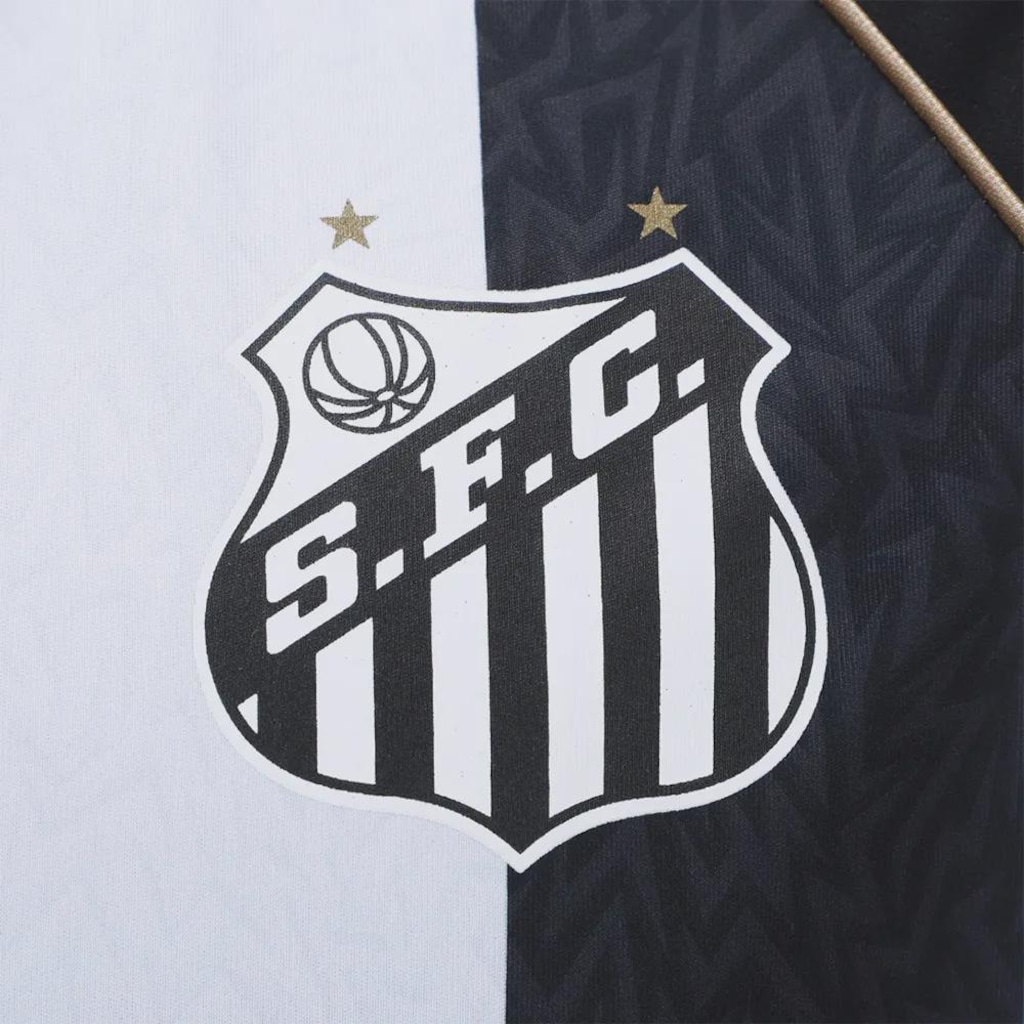 Imagem 3 do produto Camiseta Braziline Santos Mosaico Masculina