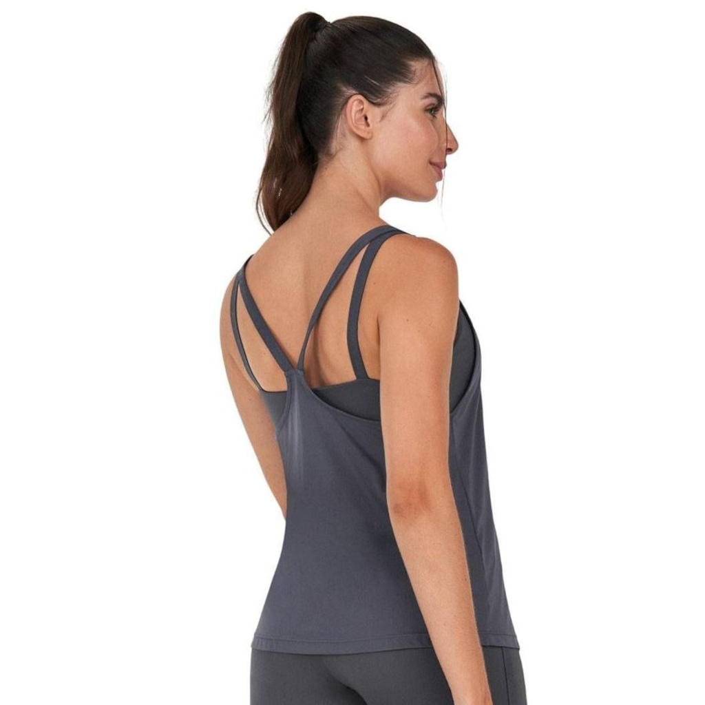 Imagem 2 do produto Camiseta Regata Alto Giro Com Elástico Feminina