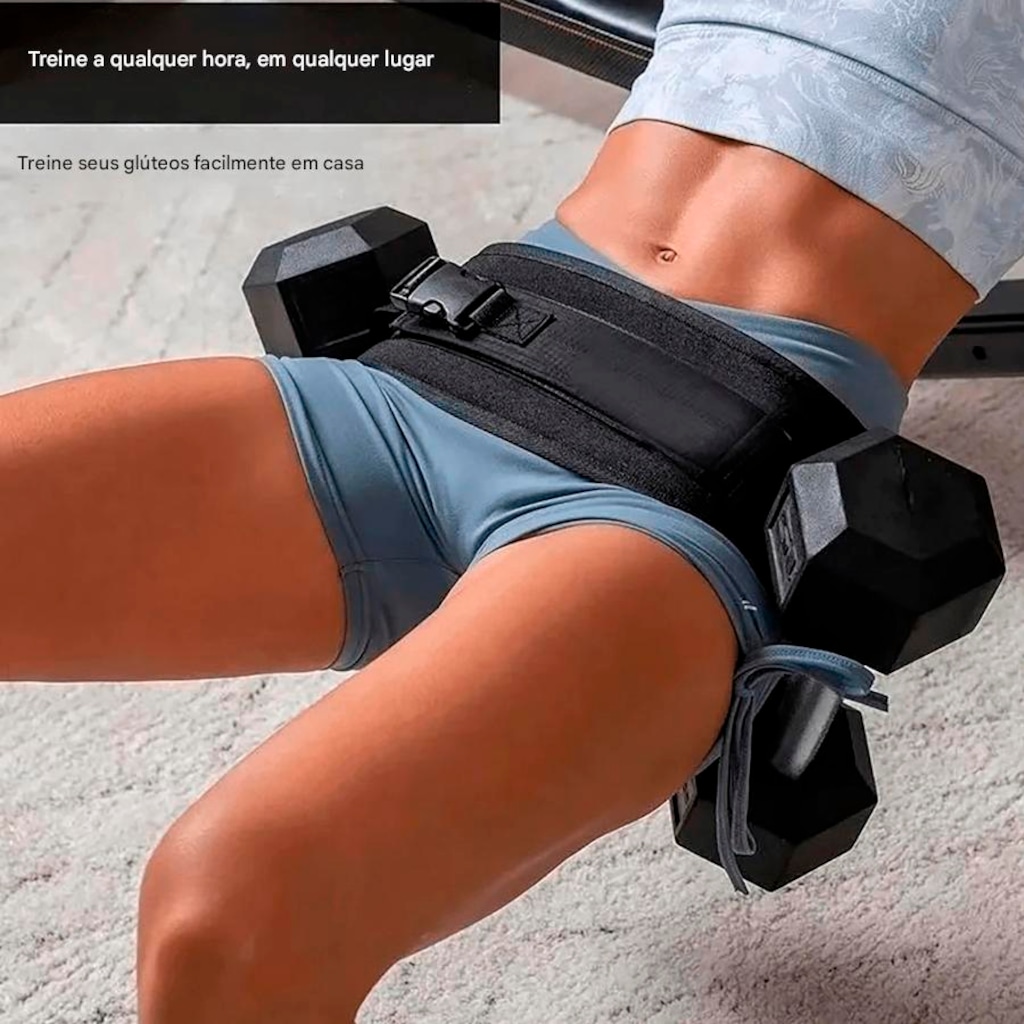 Imagem 3 do produto Cinturão Gold Sports Ponte Quadril Halter