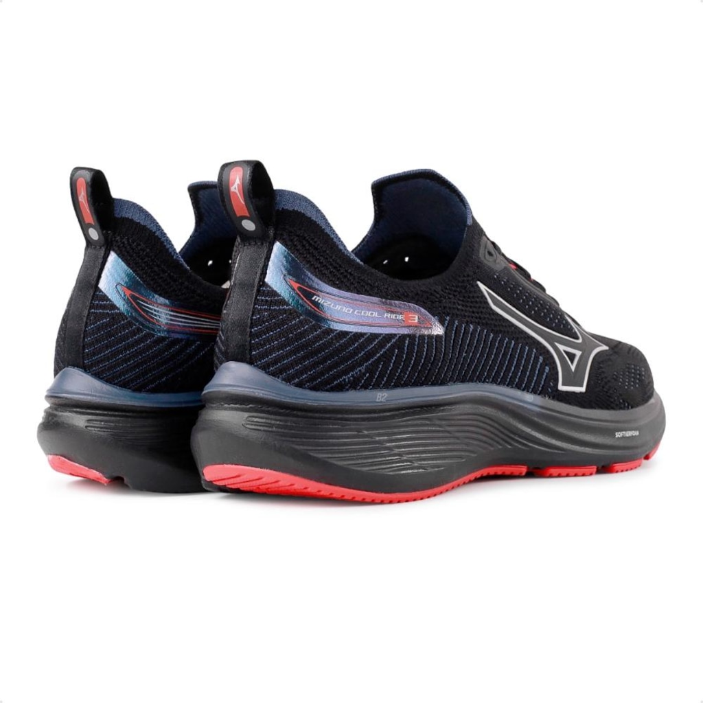Imagem 3 do produto Tênis Mizuno Cool Ride 3 Masculino + 3 Pares de Meias