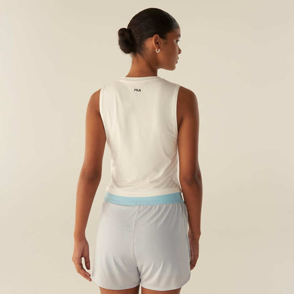 Imagem 2 do produto Camiseta Regata Fila Twist Smart Cotton Feminina