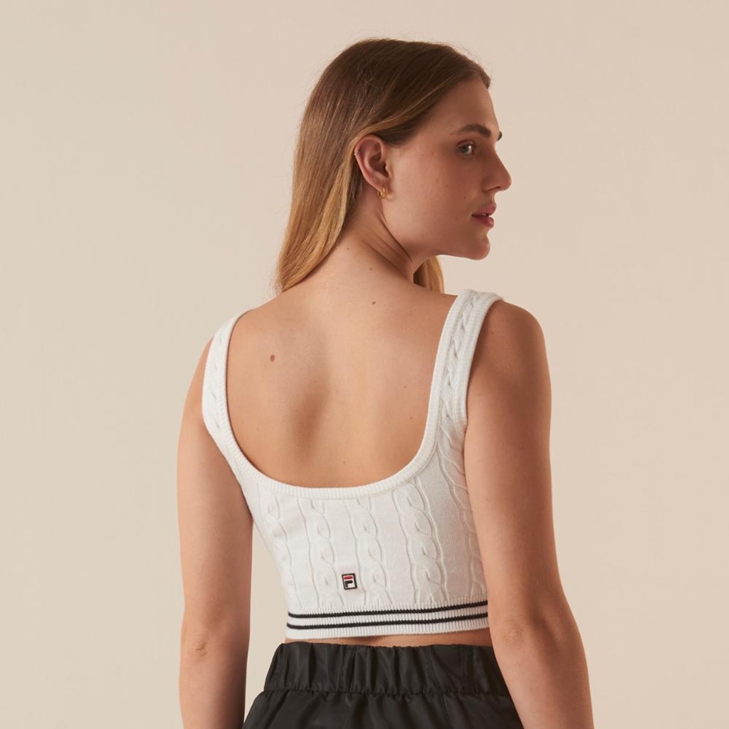 Imagem 2 do produto Top Fila Slim Uc Basic Tricot Feminino