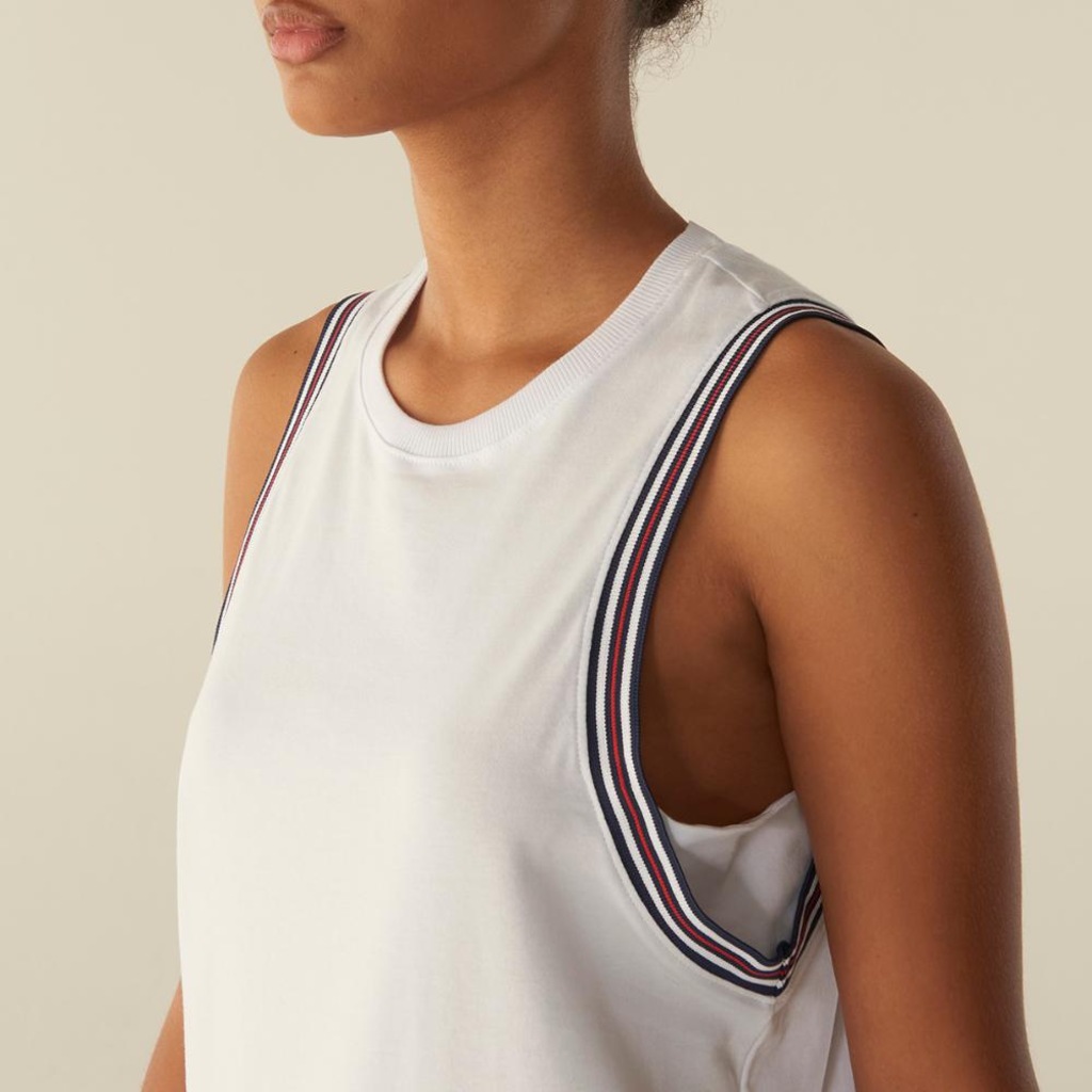 Imagem 4 do produto Camiseta Regata Fila Comfort Chevron Letter Feminina
