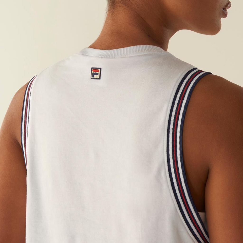 Imagem 5 do produto Camiseta Regata Fila Comfort Chevron Letter Feminina