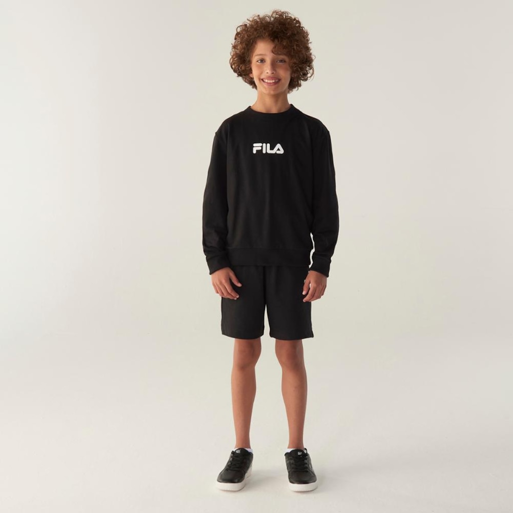 Imagem 3 do produto Casaco Fila Regular Letter Light Infantil
