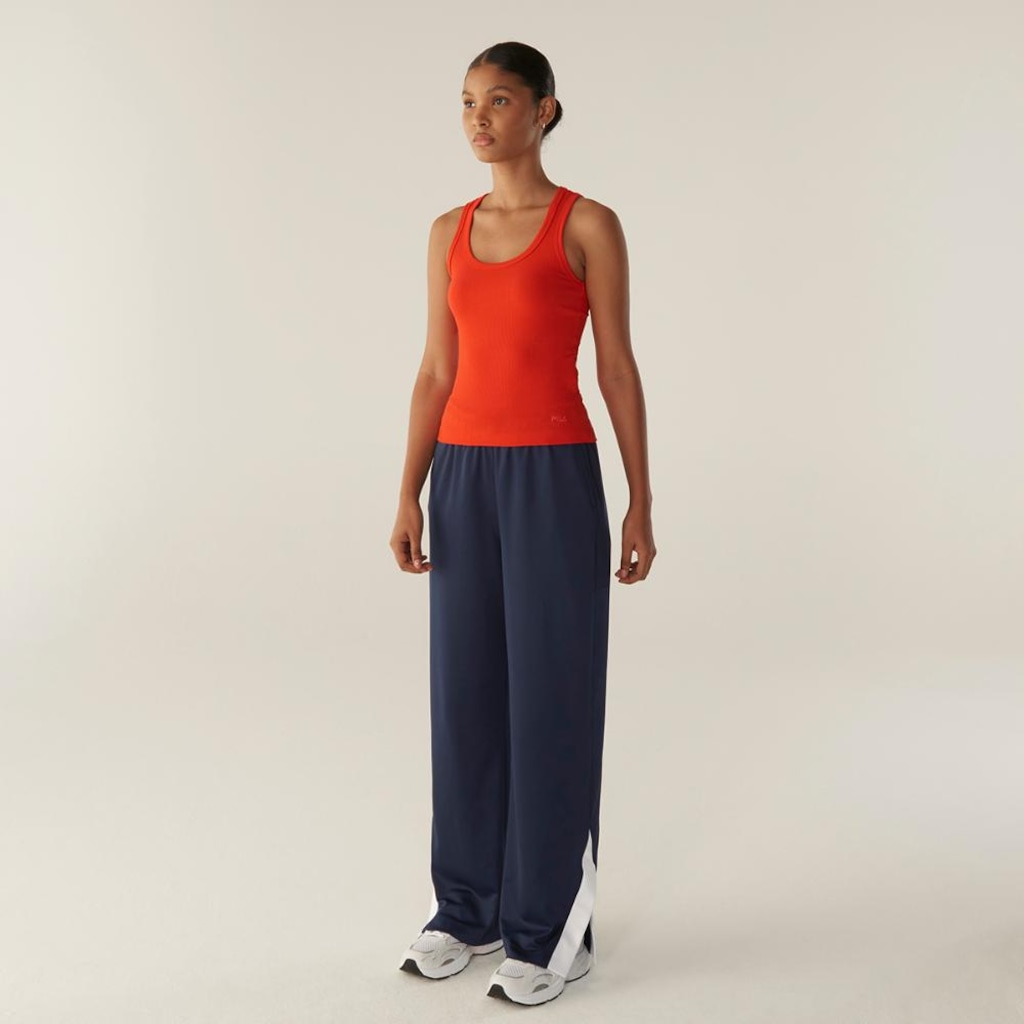 Imagem 3 do produto Camiseta Regata Fila Essentials Rib Feminina