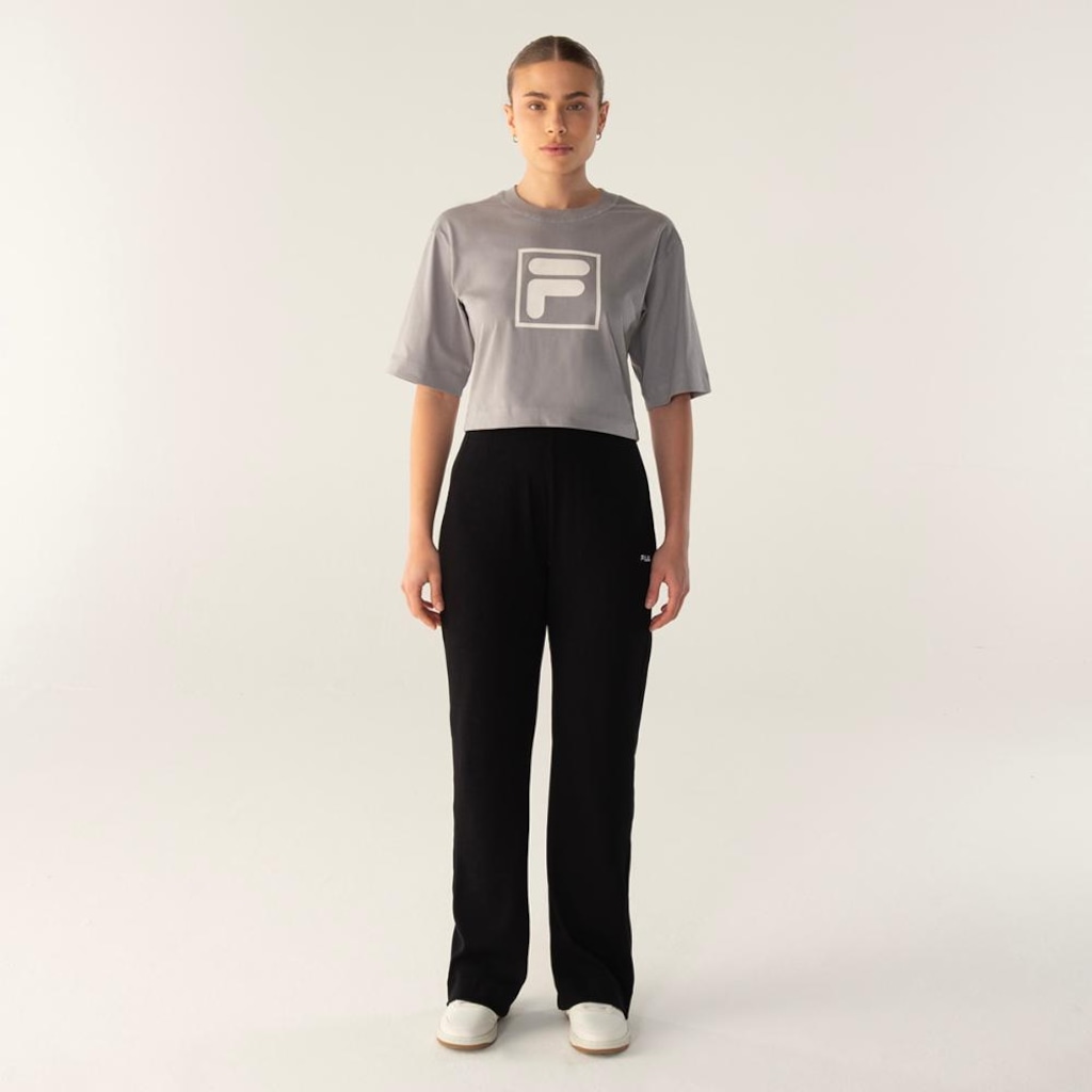 Imagem 3 do produto Camiseta Fila Cropped Union Classics Feminina