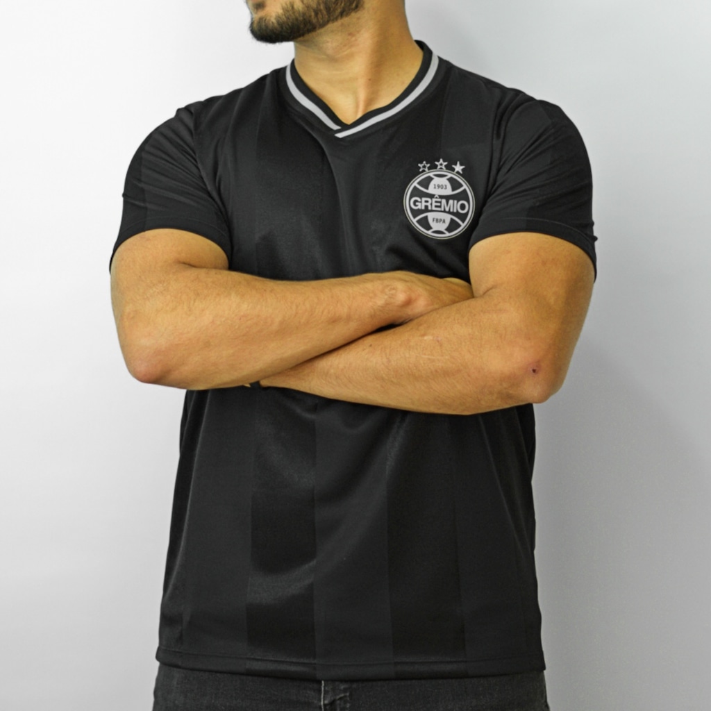 Imagem 3 do produto Camisa Grêmio Copero Preto Betel Masculino
