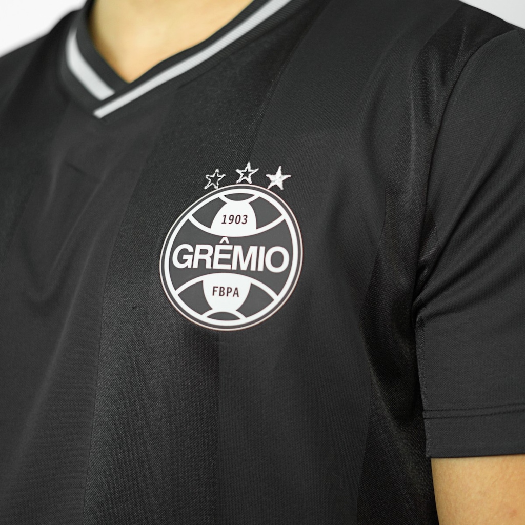 Imagem 4 do produto Camisa Grêmio Copero Preto Betel Masculino